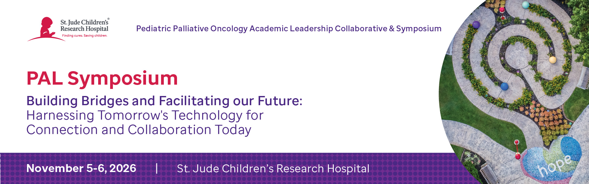 Pediatric Palliative Oncology Academic Leadership Collaborative & Symposium Banner