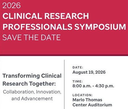 Annual Clinical Research Professionals Symposium Banner